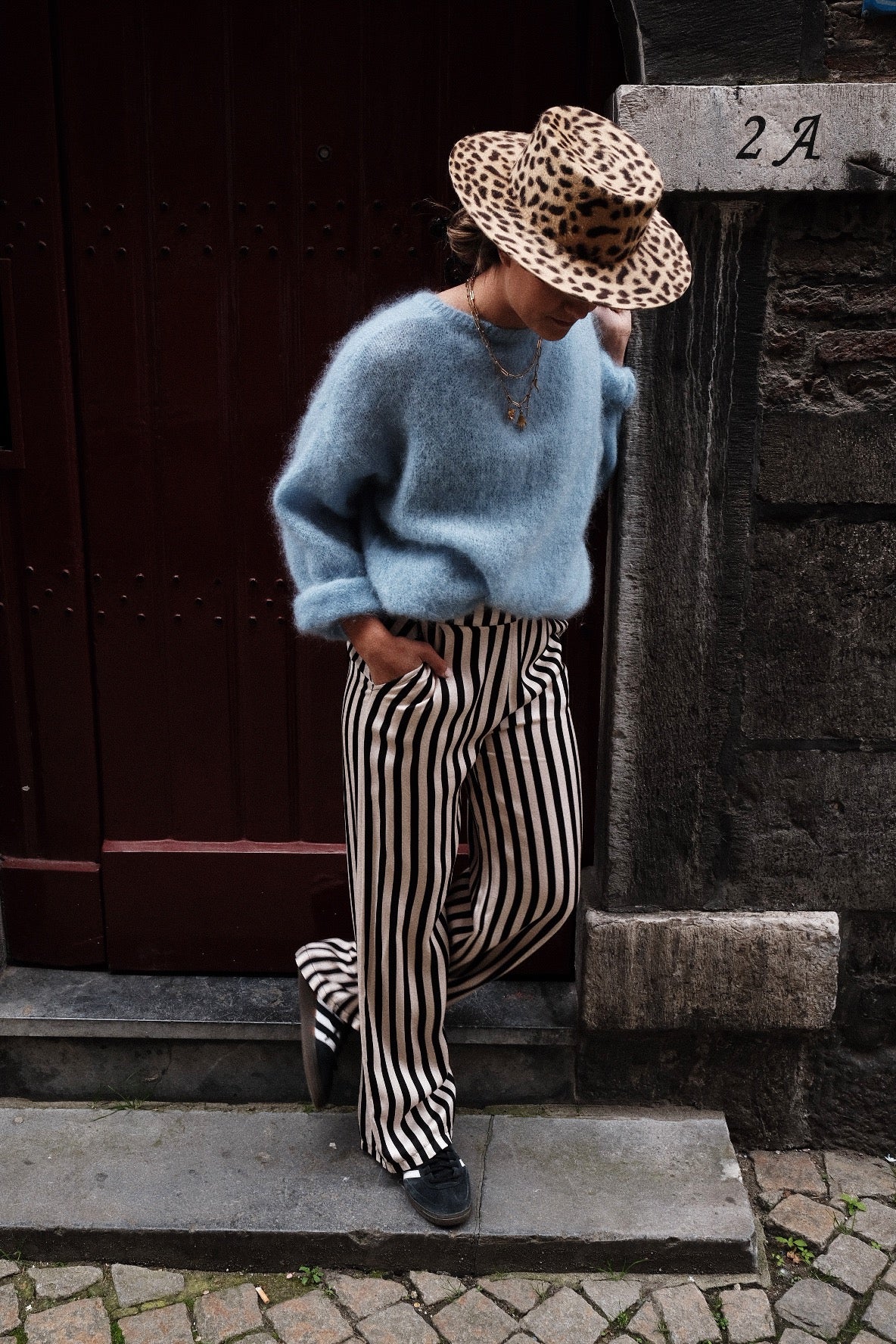 VHALS - MOHAIR TRUI BLAUW