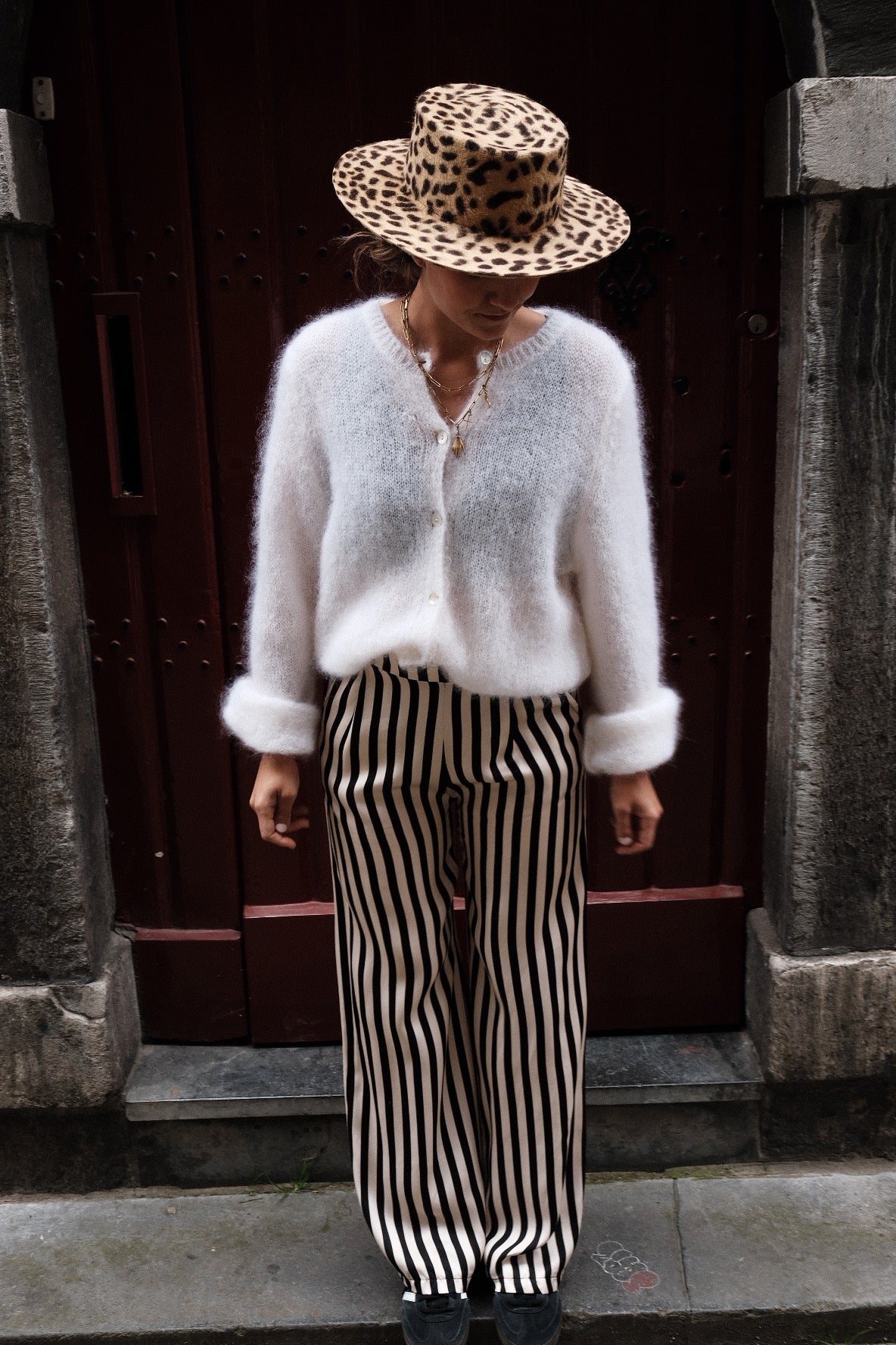 LOU - MOHAIR VEST WIT