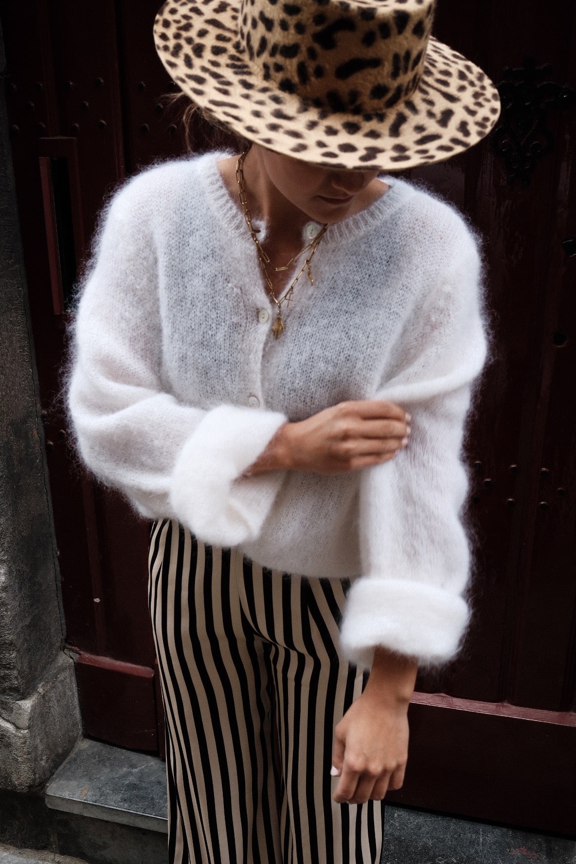 LOU - MOHAIR VEST WIT