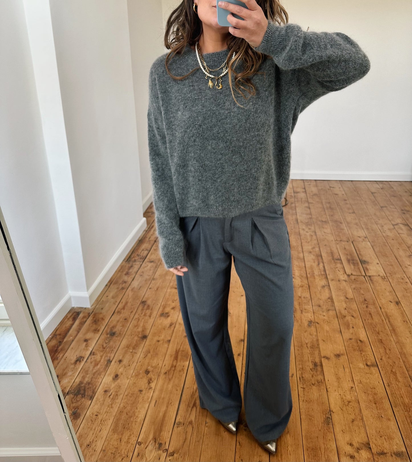 TRUI - MOHAIR GRIJS