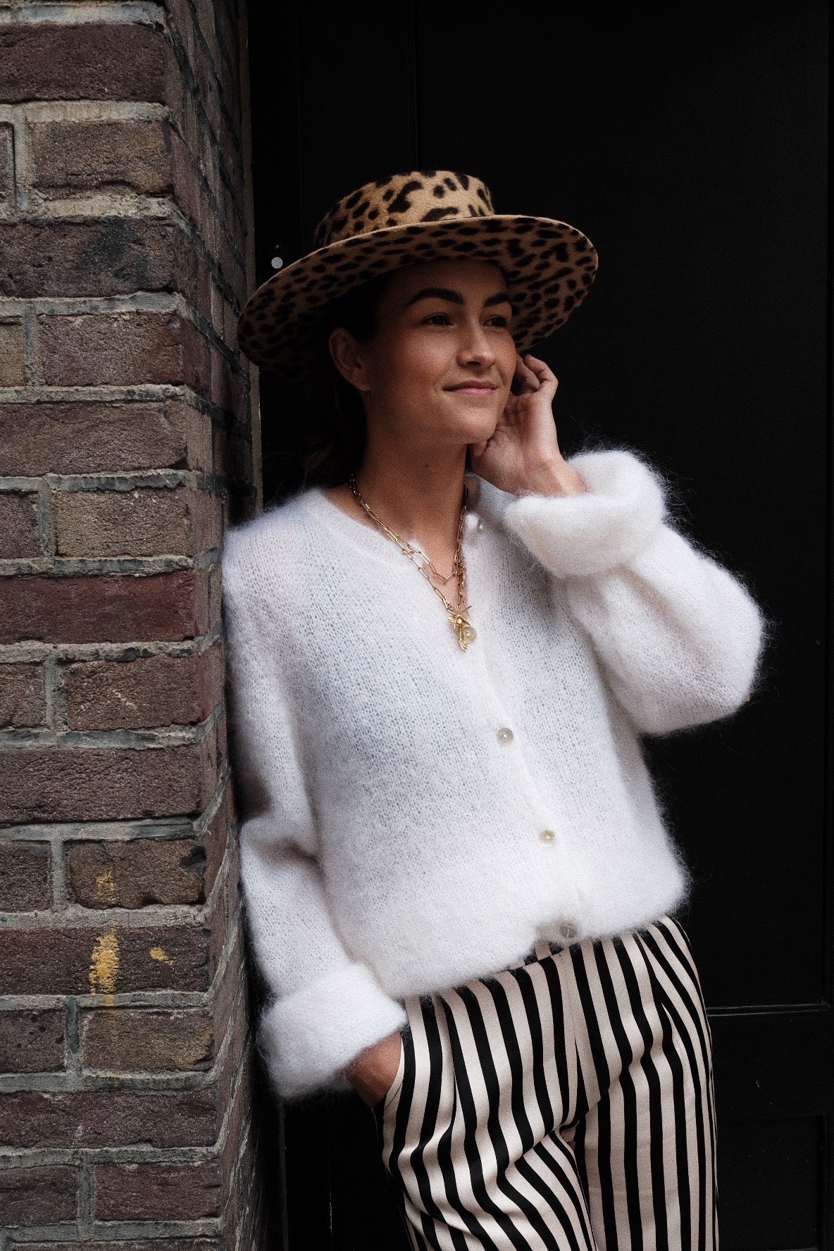 LOU - MOHAIR VEST WIT