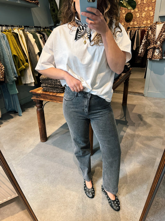 LOLA - GRIJZE JEANS
